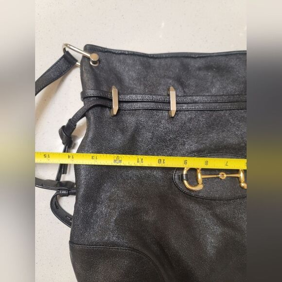 Gucci Calfskin Horsebit 1955 Shoulder Cinch HandBag - Picture 6 of 10